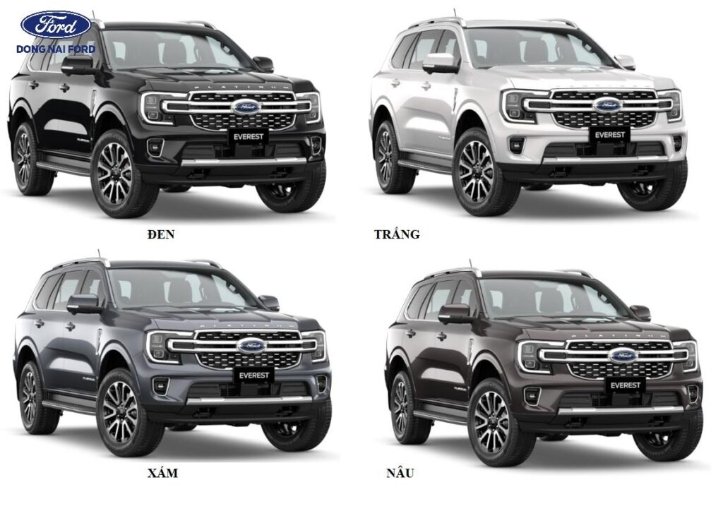 Thông tin sơ lược về dòng xe SUV Ford Everest