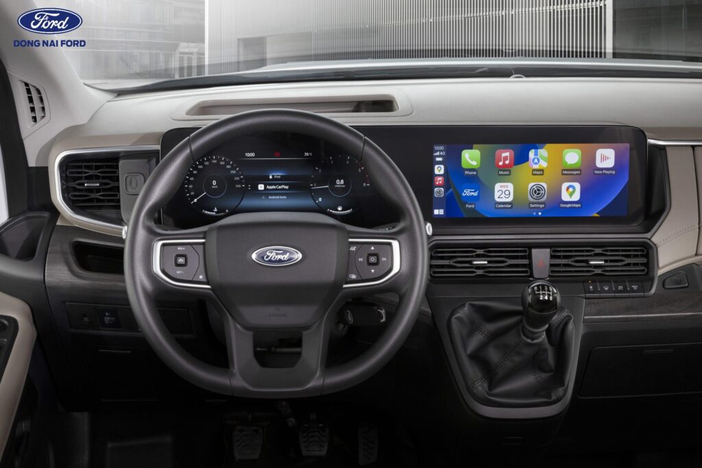 Các bộ phận bên trong buồng lái xe 16 chỗ