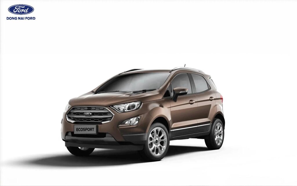 Giới thiệu tổng quan về mẫu xe Ecosport màu nâu hổ phách