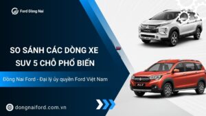 So sánh các dòng xe SUV 5 chỗ phổ biến hiện nay