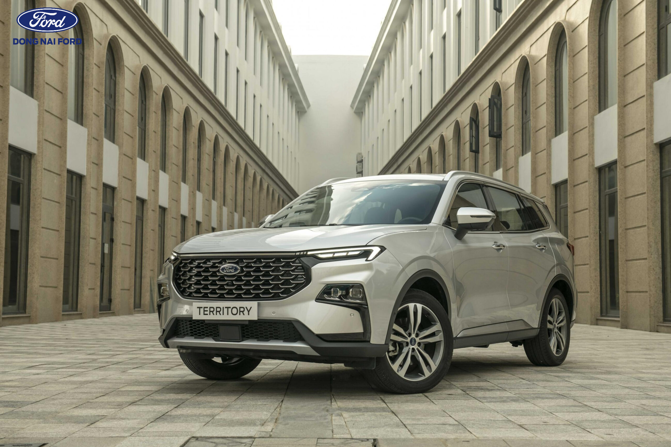Thiết kế mẫu xe Ford Territory Titanium X 5 chỗ