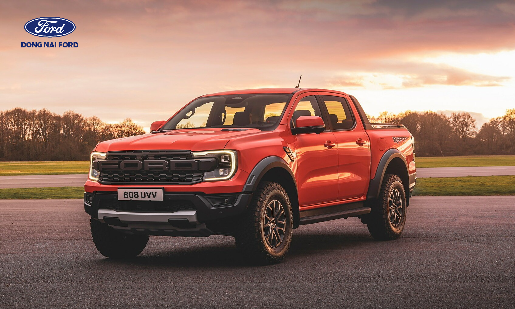 Dòng xe Ford 4 chỗ Ranger Raptor Thế Hệ Mới