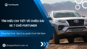 Tìm hiểu chi tiết về chiều dài xe 7 chỗ Fortuner