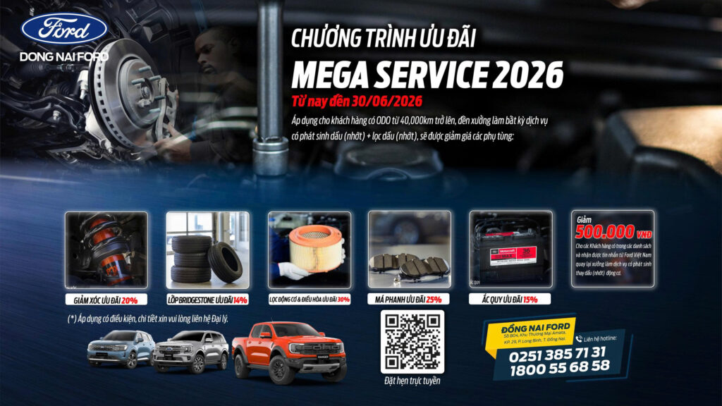 Chương trình khuyến mãi Mega Service 2026